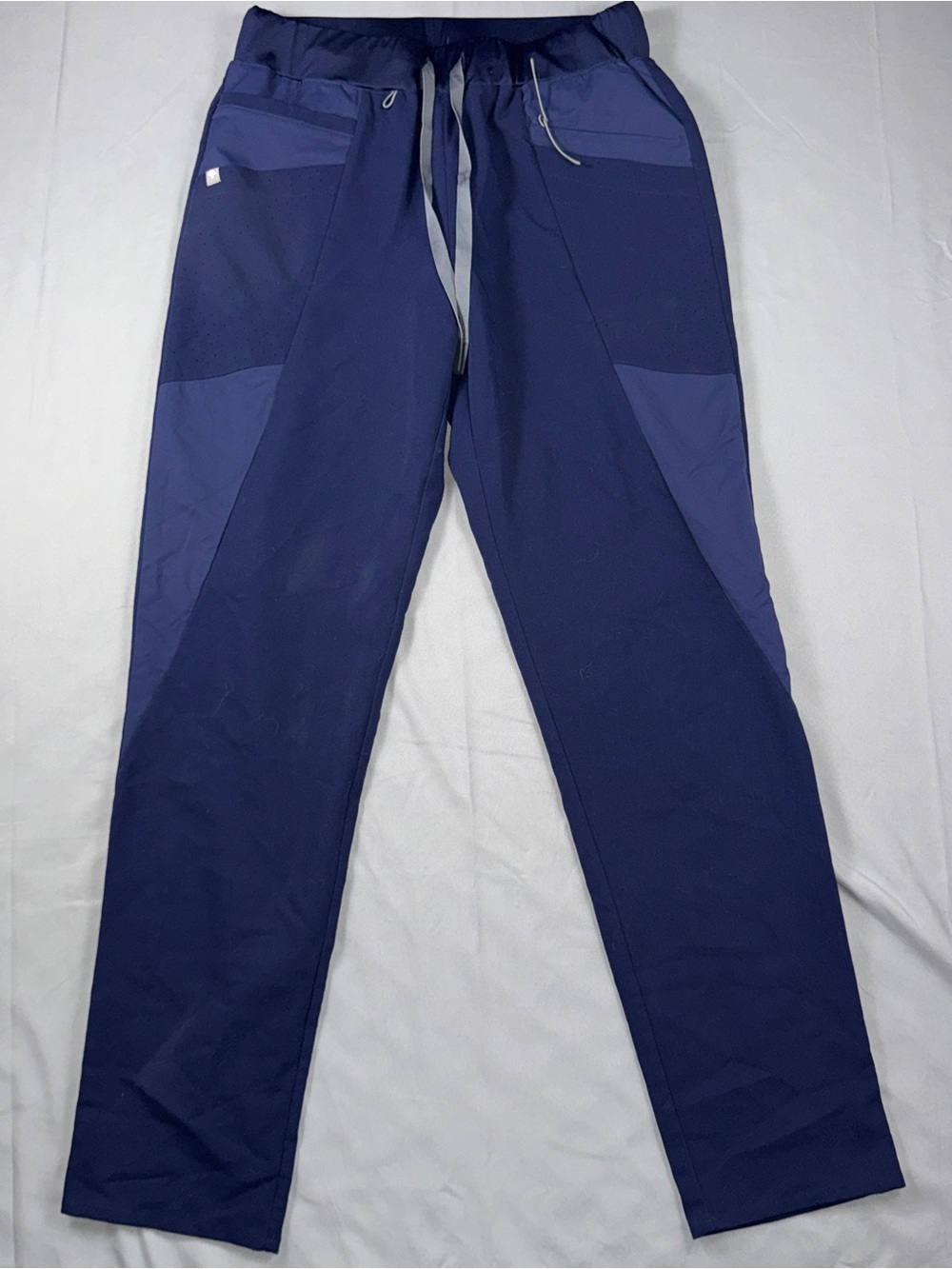 FIGS Technical Collection Pants Mens Small Blue Jogger Scrub Workwear Stretch